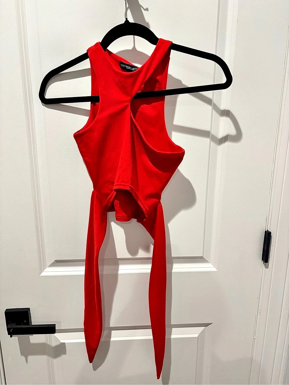 Quzu Red crop top